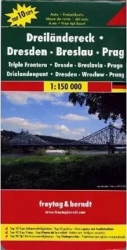 DEU 7 Dreiländereck, Dresden, Wroclav 1:150 000