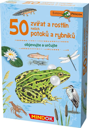 Expedice příroda: 50 zvířat a rostlin našich potoků a rybníků