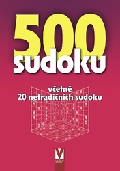 500 sudoku - červená obálka