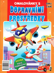 Omalovánky Dopravní prostředky