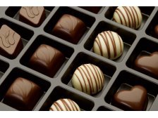 Elit luxusní kolekce čokoládové pralinky 170g-broskvové barvy