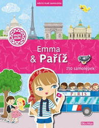 Emma a Paříž 250 samolepek