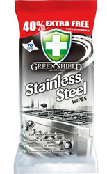 Green Shield Stainless 70ks - vlhčené ubrousky na nerezové plochy