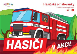 Omalovánky A5 - Hasiči v akci