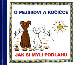 O pejskovi a kočičce - Jak si myli podlahu