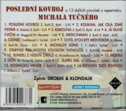 CD Drobek & Klondajk - Poslední kovboj / Zpívají Michala Tučného