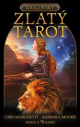 Královský Zlatý tarot - Kniha a 78 karet (lesklé)