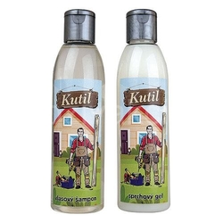 Sada kniha pro kutily – gel 200 ml a šampon 200 ml