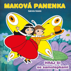 Maková panenka - Hraj si se samolepkami