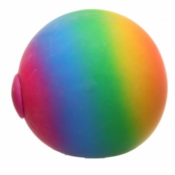 Antistresový mačkací balónek 7cm Duha