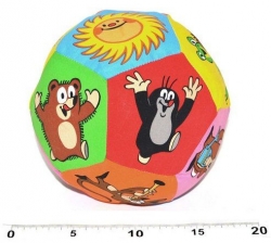 Textilní míček Krtek 15 cm