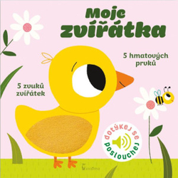 Moje zvířátka - Dotykové a zvukové leporelo