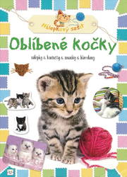 Oblíbené kočky-nálepkový sešit
