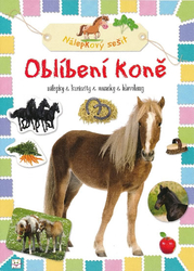 Oblíbení koně-nálepkový sešit