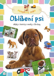 Oblíbení psi-nálepkový sešit