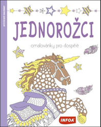 Jednorožci - Omalovánky pro dospělé