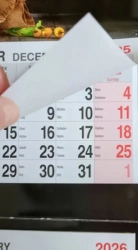 Nástěnný kalendář 2026 Tříměsíční Premium