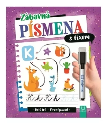 Zábavná písmena s fixem - První psaní - Kaczyńska Agata