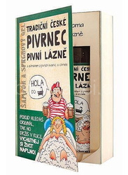 Kosmetická sada kniha Pivrnec – gel 200 ml a šampon 200 ml
