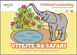 Omalovánky A5 - Vítejte na Safari