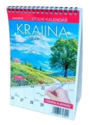 Stolní kalendář 2026 Krajina A5