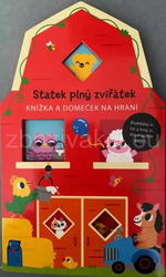 Statek plný zvířátek - Knížka a domeček