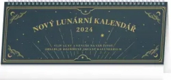Stolní kalendář Nový lunární kalendář 2024, 33 × 12,5 cm