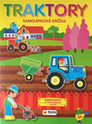 Traktory - Samolepková knížka
