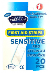 Polštářková náplast sensitive 20ks