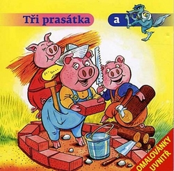 CD Tři prasátka a vlk