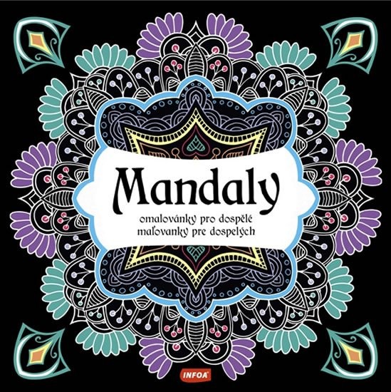 Mandaly - omalovánky pro dospělé