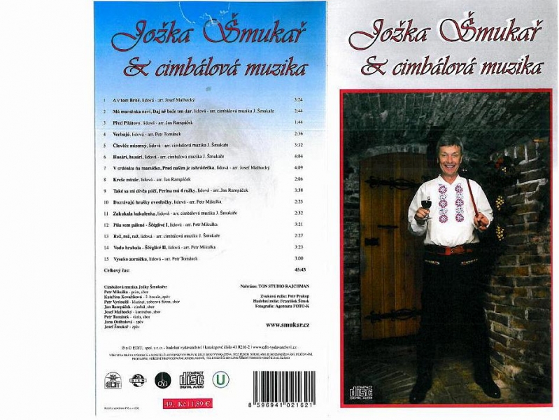 CD Jožka Šmukař & cimbálová muzika (2010)