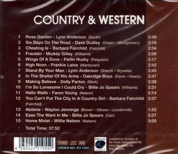 CD Country and Western